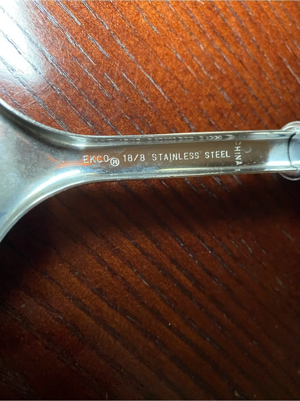 EKCO Stainless Steel Slotted Turner and Slotted Serving Spoon - Silver 18/8,